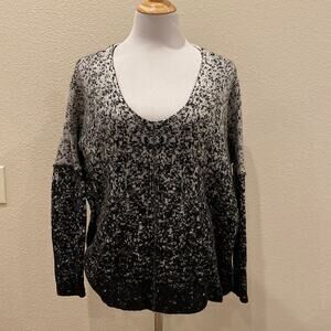 Wildfox Alpaca/Wool Blend Ombre Pixel Party Sweater Size Small
